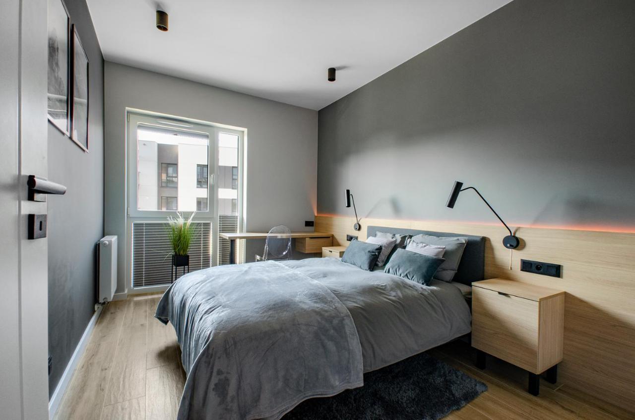 Apartament Manufaktura Centrum Z Klimatyzacja Λοτζ Εξωτερικό φωτογραφία