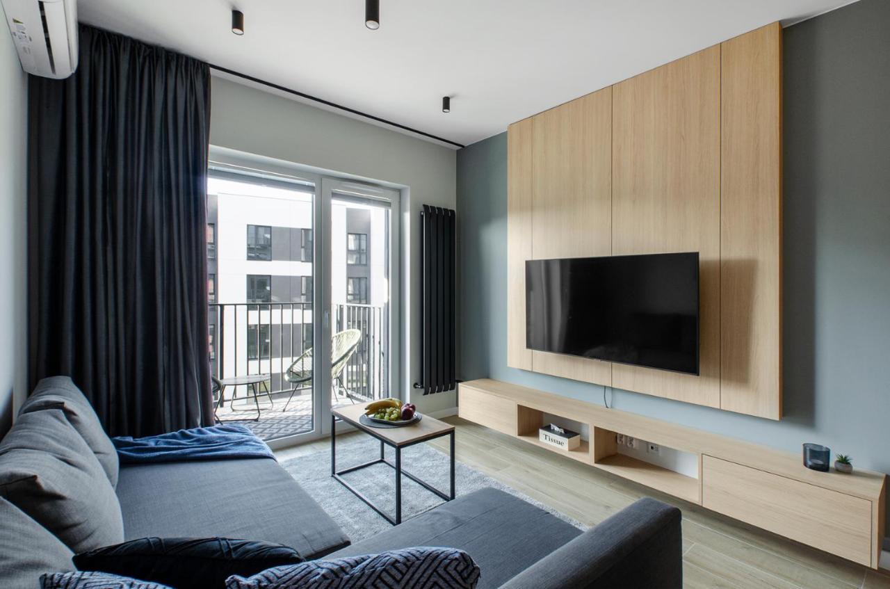 Apartament Manufaktura Centrum Z Klimatyzacja Λοτζ Εξωτερικό φωτογραφία