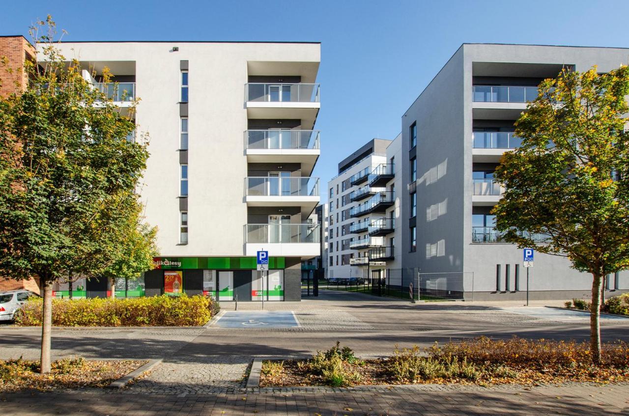 Apartament Manufaktura Centrum Z Klimatyzacja Λοτζ Εξωτερικό φωτογραφία